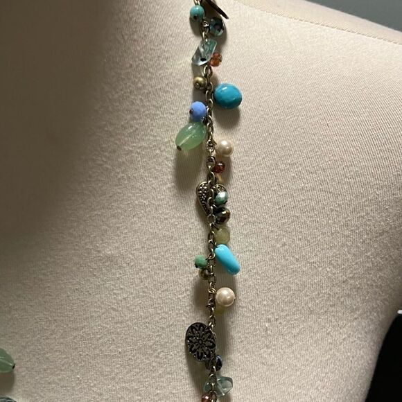 Premier Designs “Treasure Cove” Elegant Multi-Color Beaded Necklace #PDNK1 - Picture 2 of 7